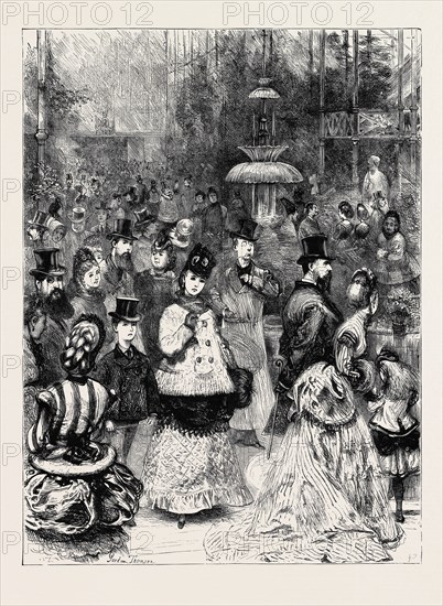 SATURDAY AFTERNOON AT THE CRYSTAL PALACE, 1870