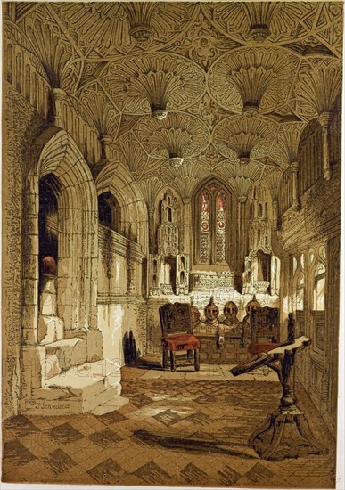 CHANTRY CHAPEL, ADJOINING THE BEAUCHAMP CHAPEL, WARWICK, UK