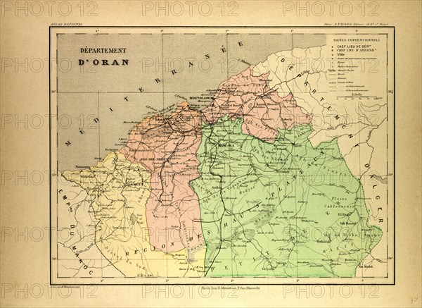 MAP OF ORAN