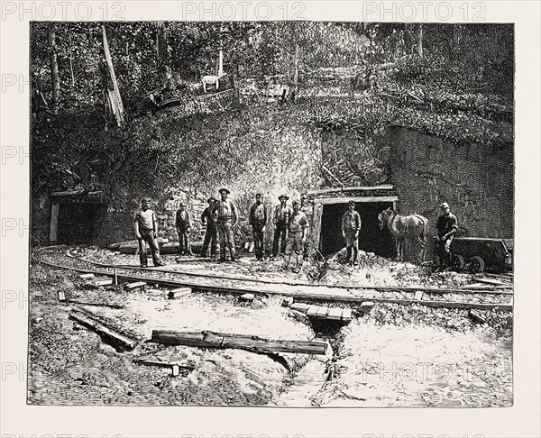 MIDDLESBOROUGH, KENTUCKY: OPENING OF COAL MINE, USA