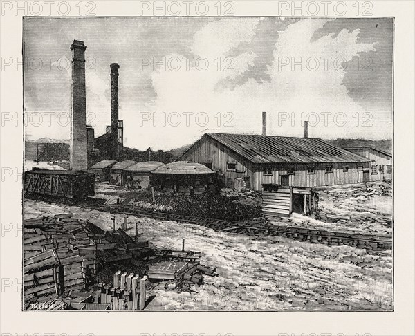 MIDDLESBOROUGH, KENTUCKY: FIRE BRICK WORKS, USA