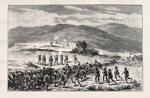 THE MIRANZAI EXPEDITION: ATTACK ON THE ENEMY'S POSITION AT SARAGARI