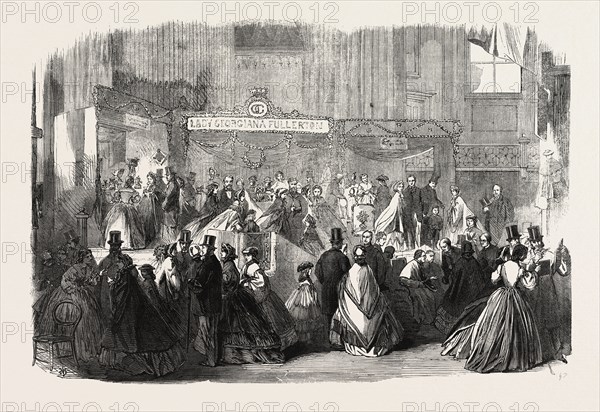 THE BAZAAR AT ST. JAMES'S HALL ON BEHALF OF THE ORPHAN AND FRIENDLESS ROMAN CATHOLIC CHILDREN OF LONDON, UK