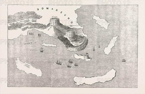 FORTIFICATIONS OF BOMARSUND, 1854