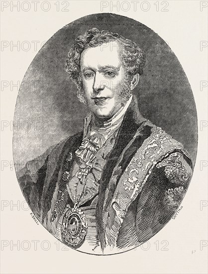 THE RIGHT HON. FRANCIS GRAHAM MOON, LORD MAYOR, 1854