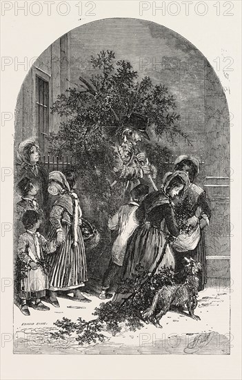 THE MISTLETOE SELLER, CHRISTMAS