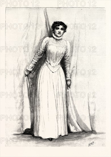 THE IBSEN PERFORMANCES IN LONDON: Miss Florence Farr as Rebecca West in ...