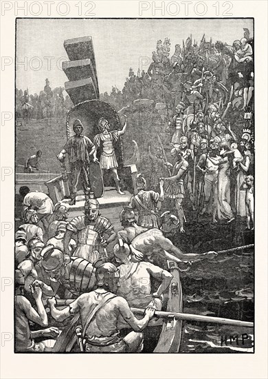 ROMAN SOLDIERS LEAVING BRITAIN