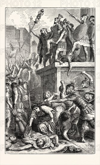 ELECTION OF A ROMAN EMPEROR BY THE SOLDIERY.