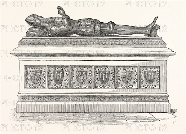 Monument of Edward the Black Prince in Canterbury Cathedral