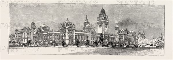 THE SOUTH KENSINGTON MUSEUM COMPETITION: MR. ASTON WEBB'S DESIGN, WHICH HAS BEEN ACCEPTED BY THE GOVERNMENT