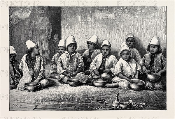 THE PERSIAN FAMINE: BOYS IN THE ORPHANAGE AT SHIRAZ