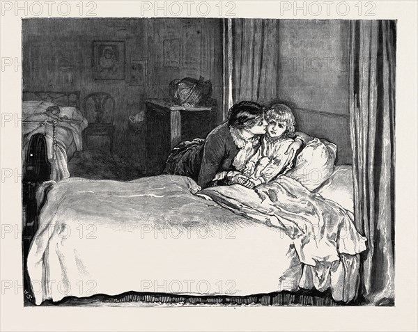 MARION FAY: A NOVEL, BY ANTHONY TROLLOPE, "Go to sleep, my darling, my darling, my darling!" she said, kissing him again and again.