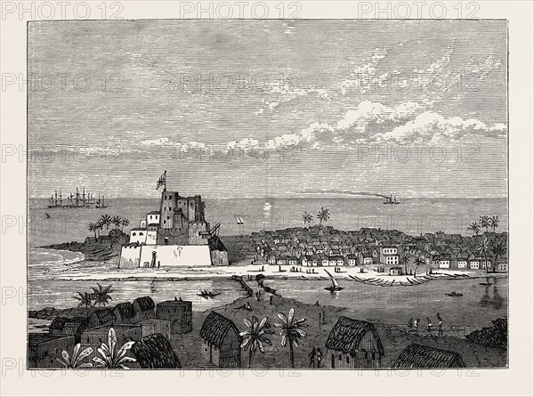 VIEW OF ELMINA, LIBERIA