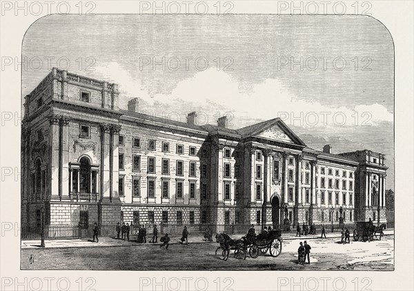 TRINITY COLLEGE, DUBLIN, 1873