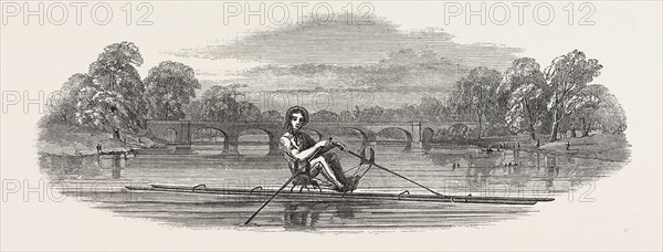 SIAMESE BOAT ON THE SERPENTINE, 1847