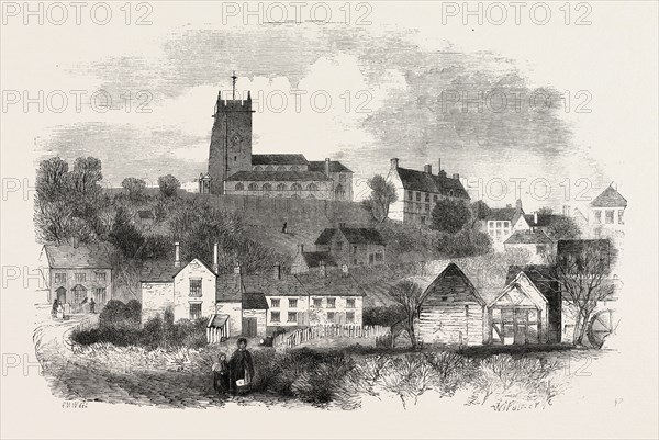 MARKET DRAYTON, SHROPSHIRE, UK, 1860