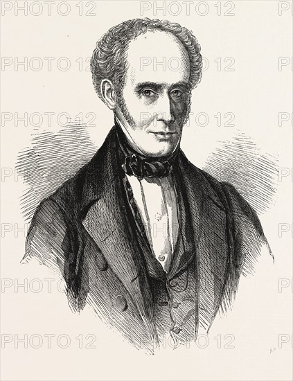 THE LATE MR. GEORGE COMBE, 1858