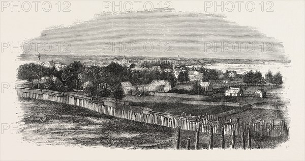 THE TOWN OF BATHURST, NEW BRUNSWICK, 1860