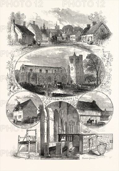 ELSTOW: BIRTHPLACE AND RELICS OF JOHN BUNYAN, 1874