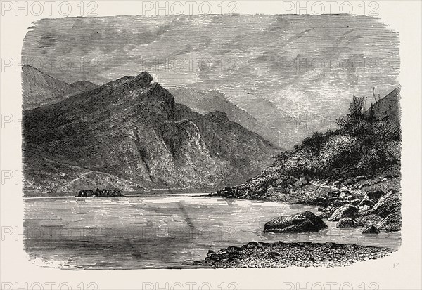 VIEW OF THE RAPIDS OF THE CHU-KIANG, CANTON, OR PEARL RIVER