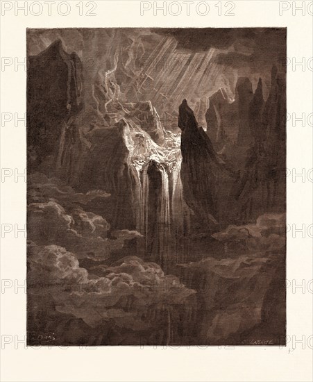 THE GATHERING OF WATERS, BY GUSTAVE DORE