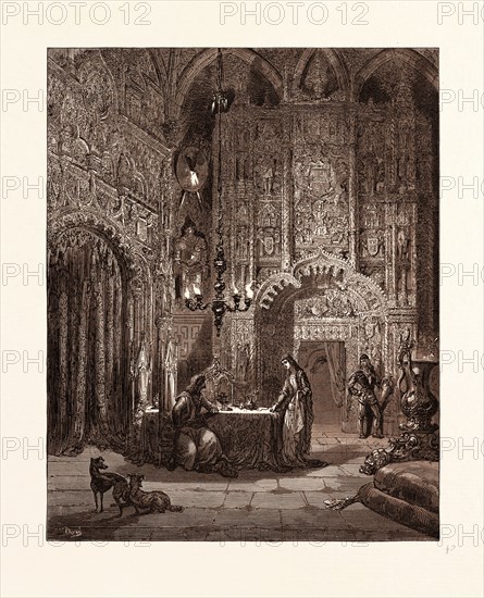 THE ENCHANTED CASTLE, BY GUSTAVE DORE