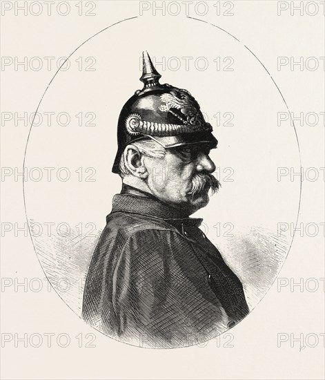 FRANCO-PRUSSIAN WAR: GRAF VON ROON, 1803-1879, MINISTER OF WAR IN PRUSSIA, 1859 - 1879