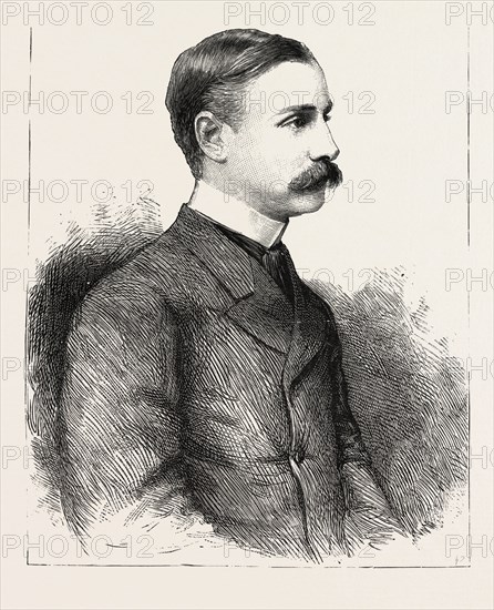 THE MARQUIS OF LONDONDERRY Lord Lieutenant of Ireland, 1888 engraving