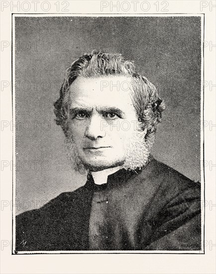 THE RIGHT REV. BROOKE FOSS WESTCOTT, D.D. Bishop Designate of Durham, engraving 1890, UK, U.K., Britain, British, Europe, United Kingdom, Great Britain, European