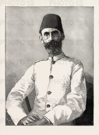 EMIN PASHA, engraving 1890