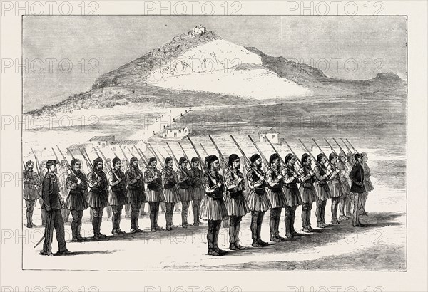 ATHENIAN TROOPS AT DRILL