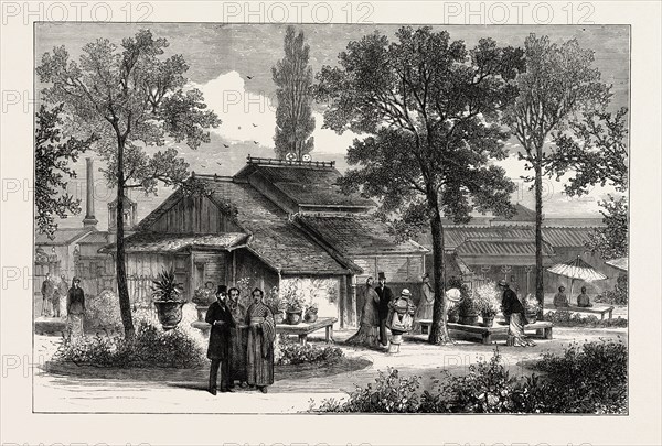 THE JAPANESE FARM ON THE TROCADERO, THE PARIS EXHIBITION, FRANCE