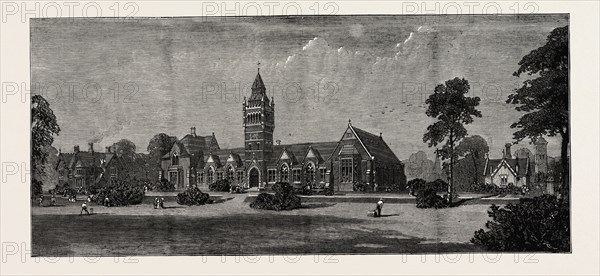 THE NEW SCHOOLS OF THE MERCHANT TAYLORS: COMPANY AT GREAT CROSBY, NEAR LIVERPOOL, UK