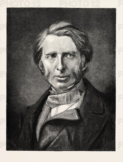 John Ruskin, 8 February 1819 â€ì 20 January 1900, was the leading English art critic of the Victorian era, also an art patron, draughtsman, watercolourist, a prominent social thinker and philanthropist. ENGRAVING 1882