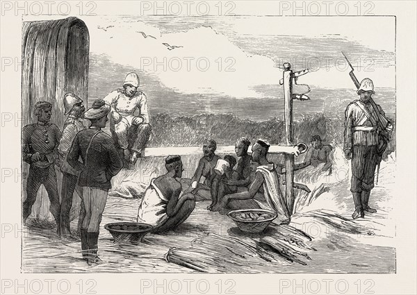 DOORNBERG, THE ZULU WAR, ENGRAVING 1879