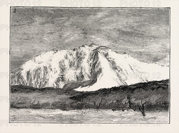 THE CAPTURE AND RELEASE OF COLONEL SYNGE: MOUNT OLYMPUS FROM TRICOVISTA HOUSE, GREECE