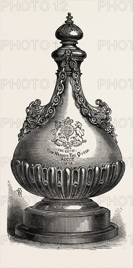 ASCOT RACE PLATE: THE QUEEN'S GOLD VASE