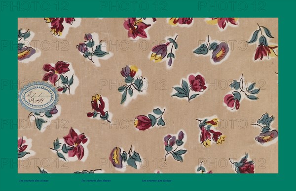 French fabrics; first half of the nineteenth century; 1800; 1810; 1820; 1830; 1840; 1850