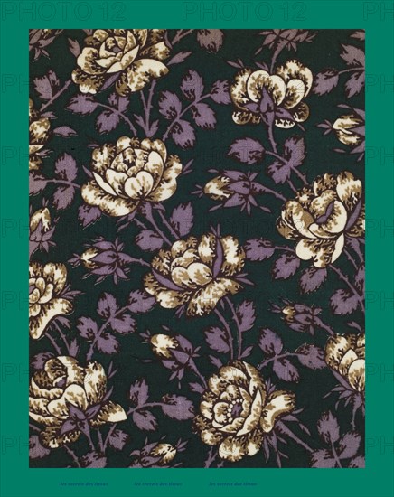 French fabrics; first half of the nineteenth century; 1800; 1810; 1820; 1830; 1840; 1850