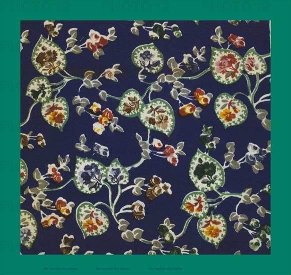 French fabrics; first half of the nineteenth century; 1800; 1810; 1820 ...