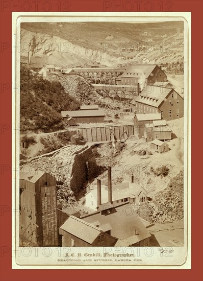 Mines and Mills. The Caledonia No. 1, Deadwood Terra No. 2, and Terra No.  Gold Stamp Mills, located at Terraville, Dak., John C. H. Grabill was an american photographer. In 1886 he opened his first photographic studio