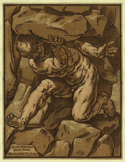 Study of a giant, Coriolano, Bartolomeo, approximately 1599-approximately 1676