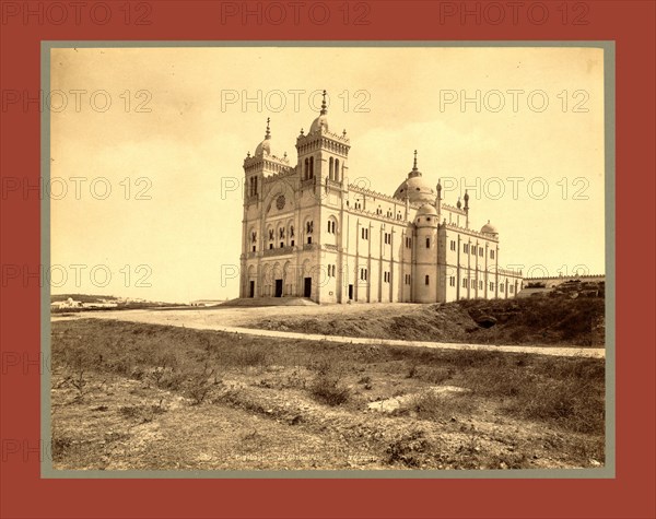 Carthage Cathedral, Algiers, Neurdein brothers 1860 1890, the Neurdein photographs of Algeria including Byzantine and Roman ruins in Tébessa and Thamugadi; mosques, shrines, public buildings, palaces, and street scenes in Mostaganem, Biskra, Algiers, Tlemcen, Constantine, Oran, and Sidi Bel AbbÃ¨s; and the cathedral at Carthage. Portraits of Algerian people include Berbers, Ouled NaÃ¯l women, and prisoners in Annaba. Tunisian views include mosques, buildings, and street scenes in Tunis.