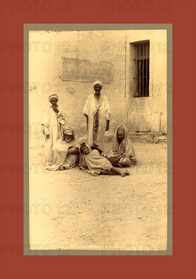Bone, prisoners Kroumirs Ã¡ the Casbah, Algiers, Neurdein brothers 1860 1890, the Neurdein photographs of Algeria including Byzantine and Roman ruins in Tébessa and Thamugadi; mosques, shrines, public buildings, palaces, and street scenes in Mostaganem, Biskra, Algiers, Tlemcen, Constantine, Oran, and Sidi Bel AbbÃ¨s; and the cathedral at Carthage. Portraits of Algerian people include Berbers, Ouled NaÃ¯l women, and prisoners in Annaba. Tunisian views include mosques, buildings, and street scenes in Tunis.