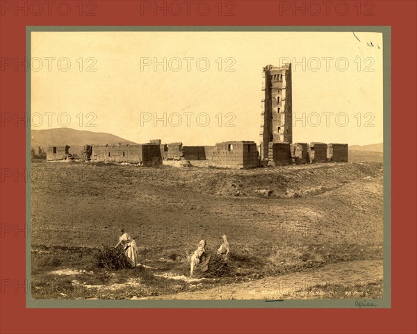 Tlemcen Enclosure Mansoura, Algiers, Neurdein brothers 1860 1890, the Neurdein photographs of Algeria including Byzantine and Roman ruins in Tébessa and Thamugadi; mosques, shrines, public buildings, palaces, and street scenes in Mostaganem, Biskra, Algiers, Tlemcen, Constantine, Oran, and Sidi Bel AbbÃ¨s; and the cathedral at Carthage. Portraits of Algerian people include Berbers, Ouled NaÃ¯l women, and prisoners in Annaba. Tunisian views include mosques, buildings, and street scenes in Tunis.