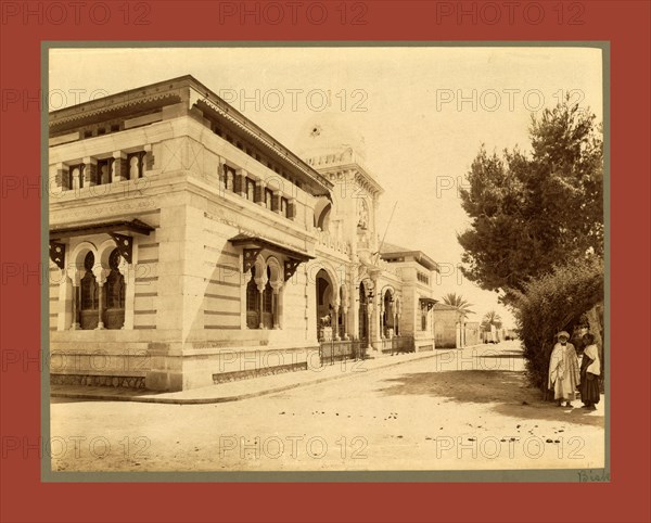 Biskra, Hotel de Ville, Algiers, Neurdein brothers 1860 1890, the Neurdein photographs of Algeria including Byzantine and Roman ruins in Tébessa and Thamugadi; mosques, shrines, public buildings, palaces, and street scenes in Mostaganem, Biskra, Algiers, Tlemcen, Constantine, Oran, and Sidi Bel AbbÃ¨s; and the cathedral at Carthage. Portraits of Algerian people include Berbers, Ouled NaÃ¯l women, and prisoners in Annaba. Tunisian views include mosques, buildings, and street scenes in Tunis.