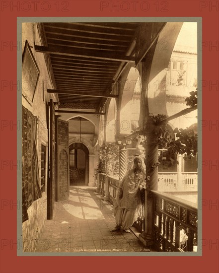 Algiers Gallery, a Moorish house, Neurdein brothers 1860 1890, the Neurdein photographs of Algeria including Byzantine and Roman ruins in Tébessa and Thamugadi; mosques, shrines, public buildings, palaces, and street scenes in Mostaganem, Biskra, Algiers, Tlemcen, Constantine, Oran, and Sidi Bel AbbÃ¨s; and the cathedral at Carthage. Portraits of Algerian people include Berbers, Ouled NaÃ¯l women, and prisoners in Annaba. Tunisian views include mosques, buildings, and street scenes in Tunis.
