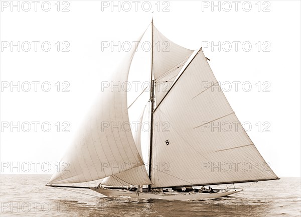 Gloriana, Gloriana (Yacht), Morgan Cup race, Regattas, Yachts, 1892