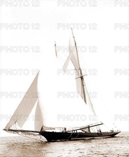 Constellation, Aug. 10, 1892, Constellation (Schooner), Yachts, 1892